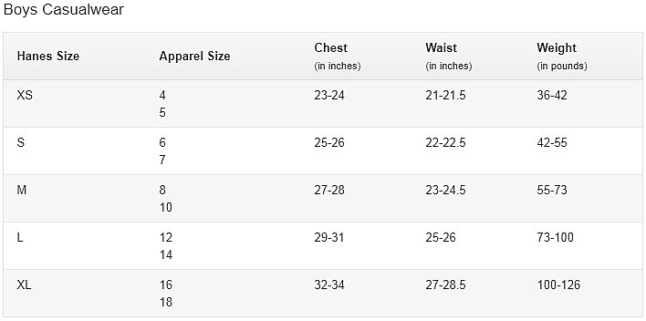 Hanes Boys Sleepwear 2-Piece Set JV All-Star Print 6019C